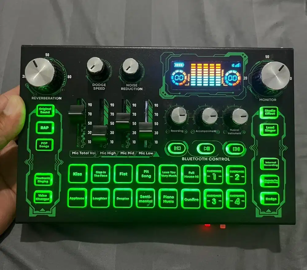 Soundcard Koorfly KF-01 Fullset siap pakai