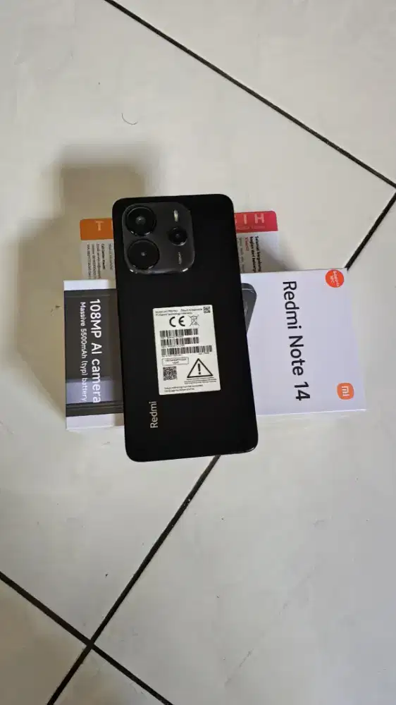 Redmi note 14 256 new open box aja resmi