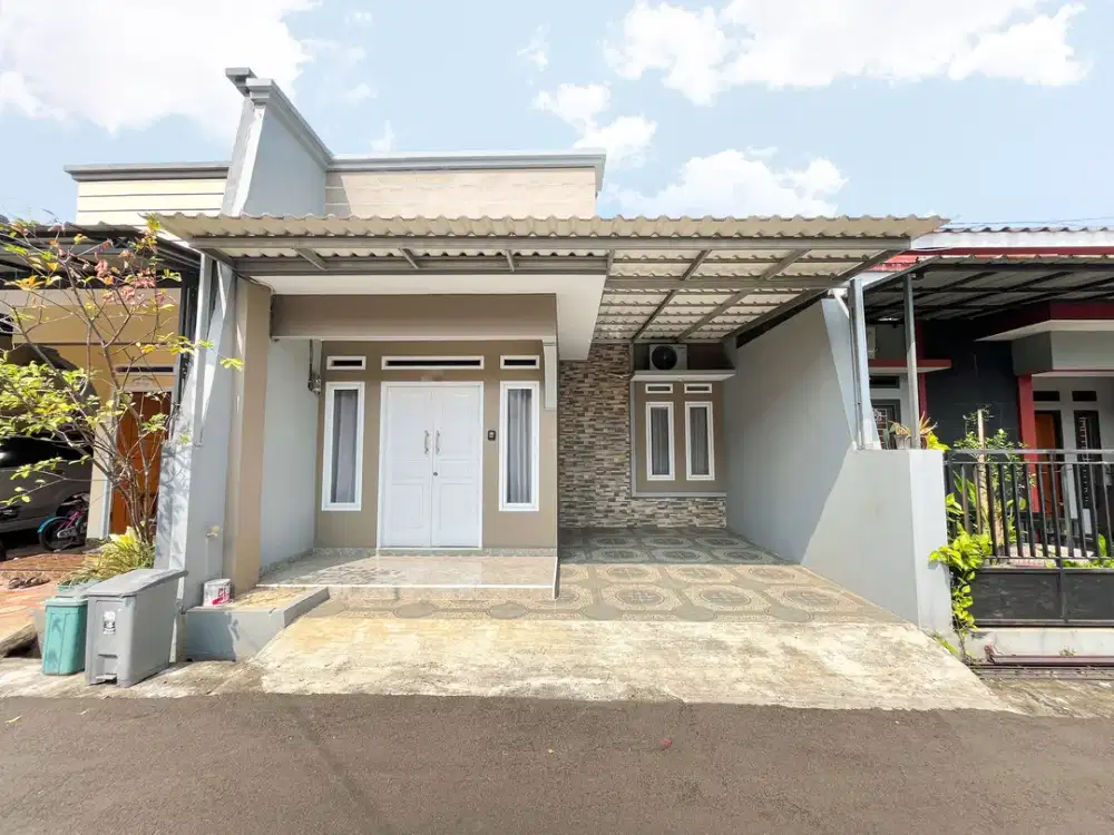 Rumah SHM Siap Huni 10 Menit ke Pintu Tol Kukusan 1 Baru Renov J-24453