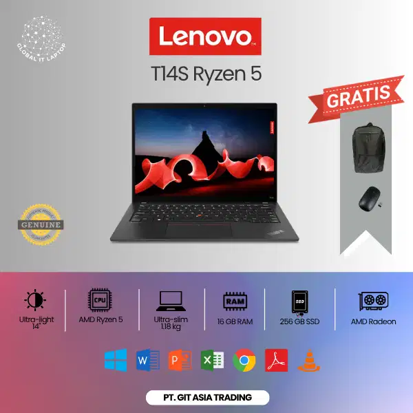 LAPTOP LENOVO T14S RYZEN 5 (TS)
