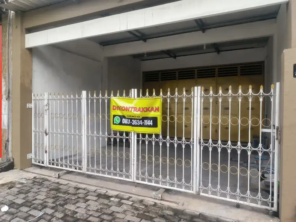 Dikontrakkan Rumah Usaha strategis di Pulo Wonokromo ketintang