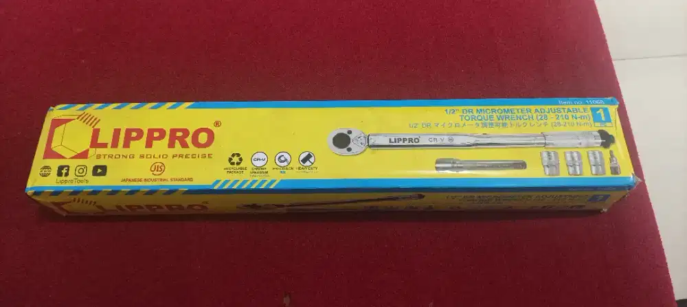 Kunci Roda Torsi Lippro (Like New)