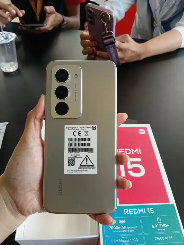 REDMI 15 BATERAI 7000MAH RAM 8/256
