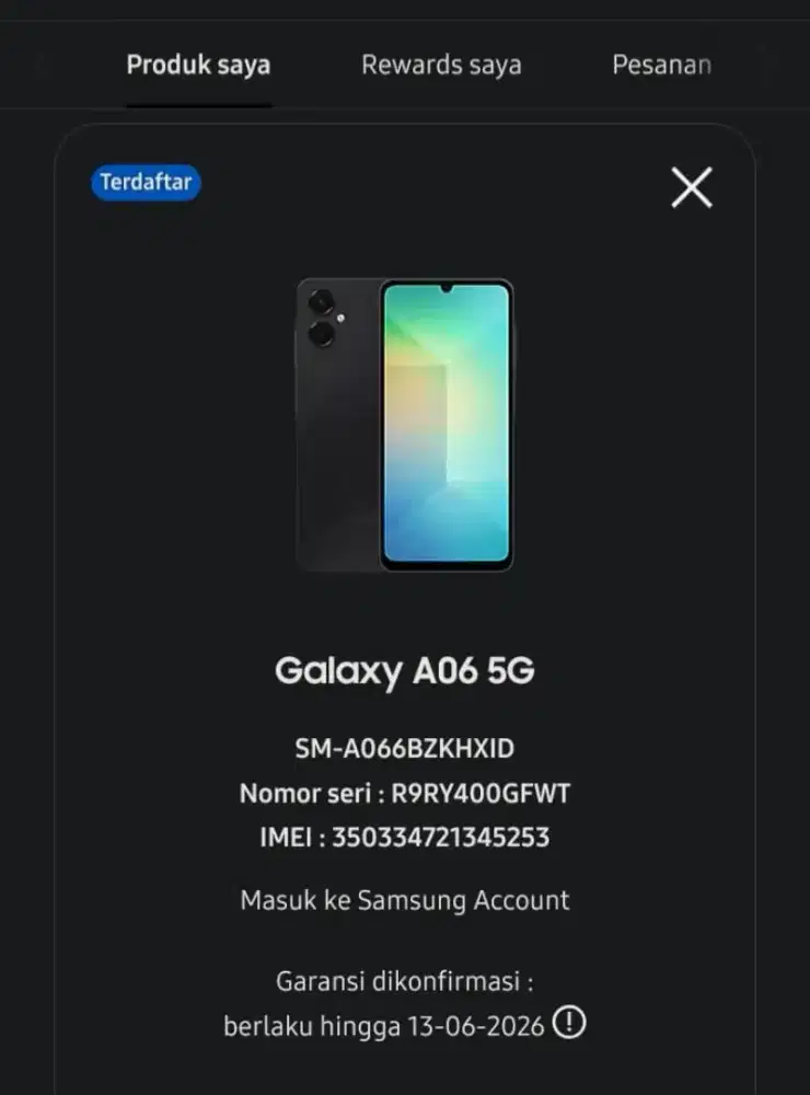 Samsung A06 5g 6/128