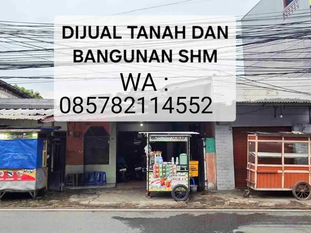 Jual Lahan Usaha di Pinggir Jalan raya Poltangan Pasar Minggu Jakarta Selatan