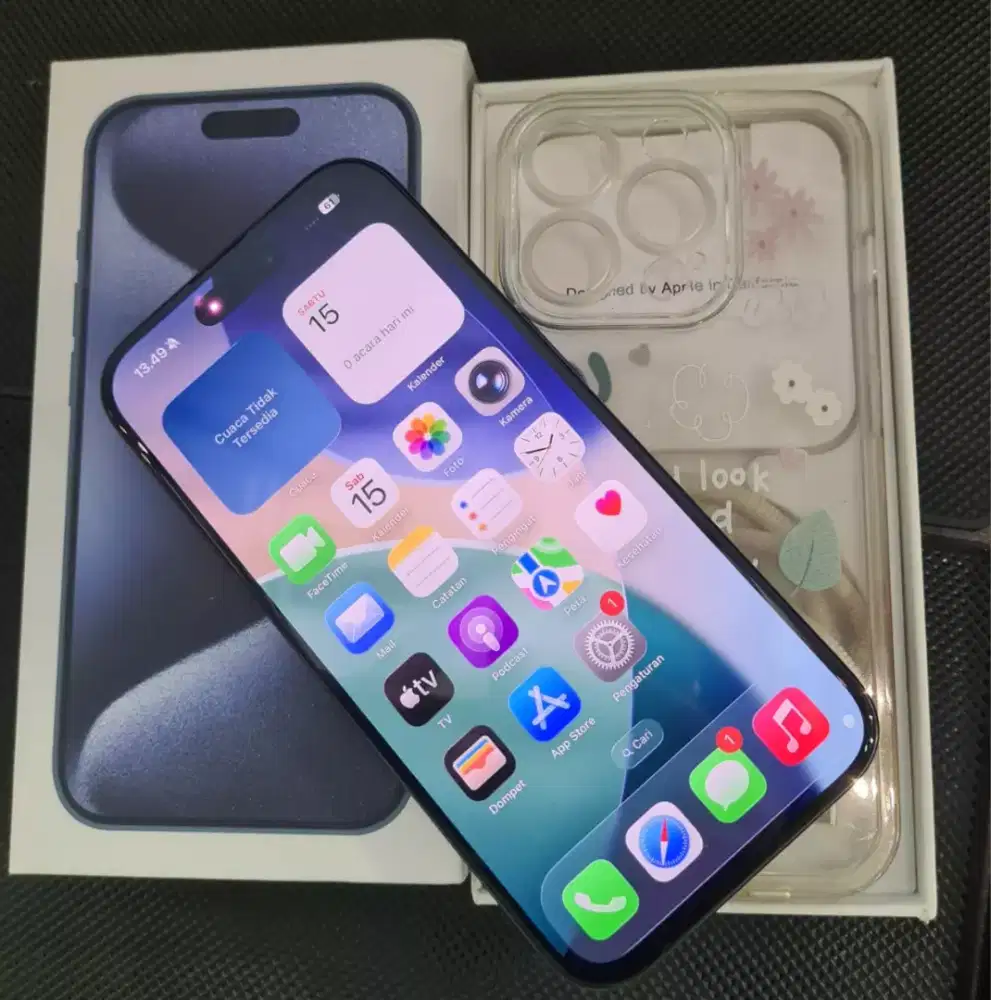 Iphone 15 Pro 128gb fullset inter