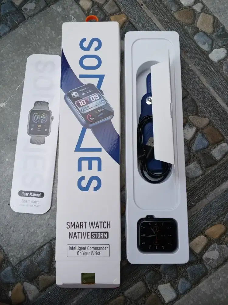 Itel smartwatch Native Storm Mulus Fullset