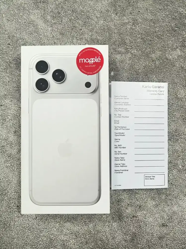 Iphone 17 promax 256gb