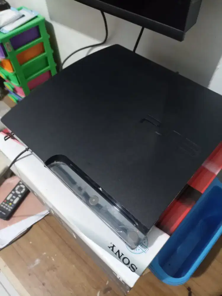 Jual PS3 Slim 500GB kondisi bagus, mulus