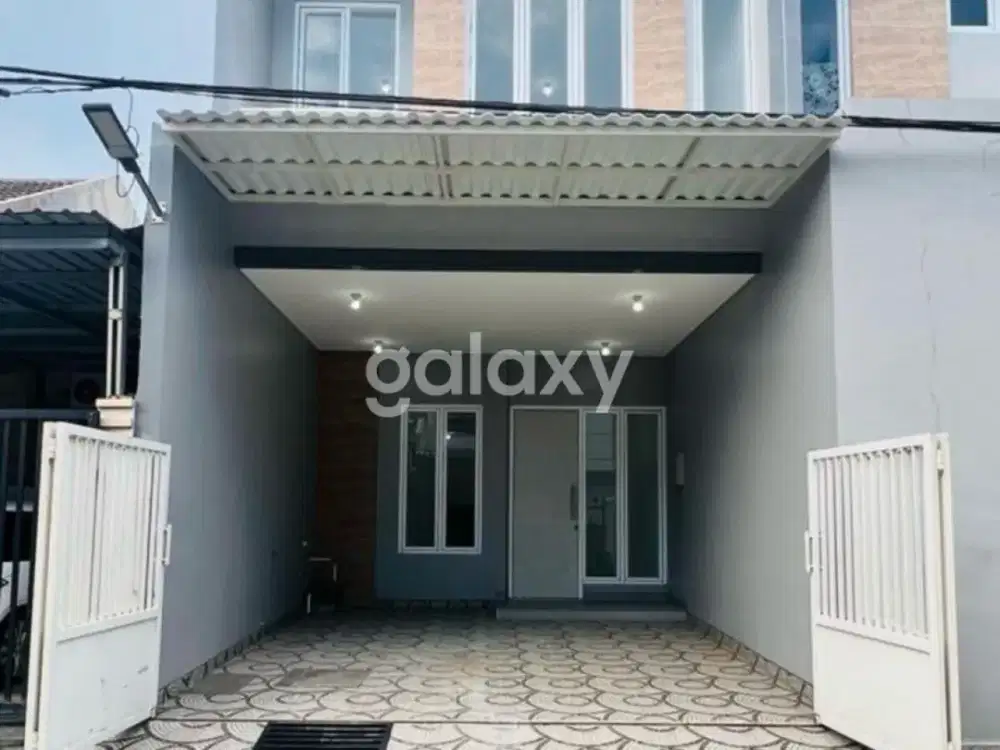 Dijual Rumah Pondok Tjandra. Baru Modern Minimalis 2 Lantai.