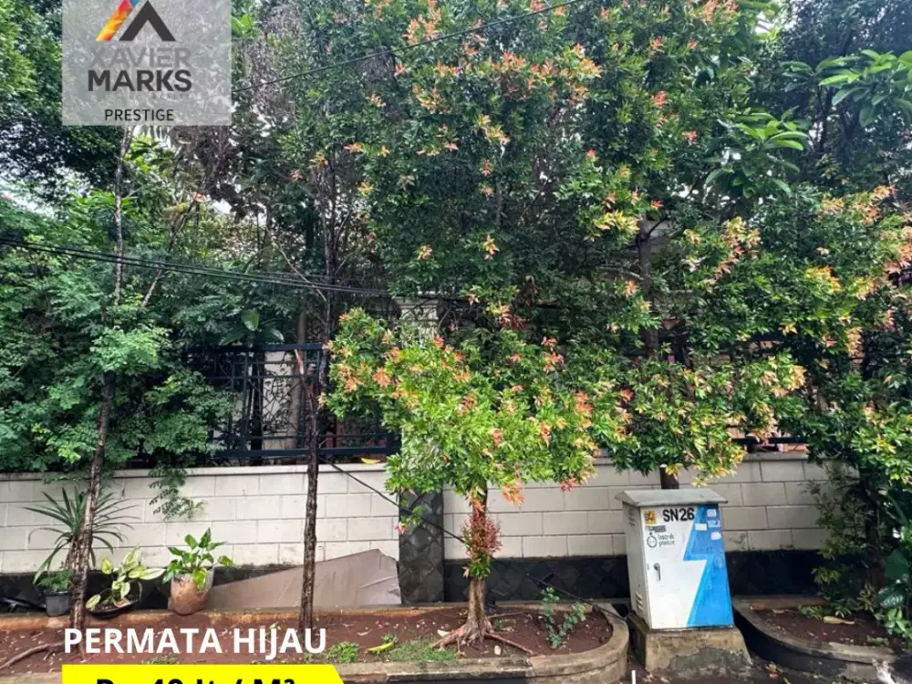 DIJUAL RUMAH LAMA SIAP HUNI DI JL. ZAMRUD PERMATA HIJAU JAKARTA SELATAN