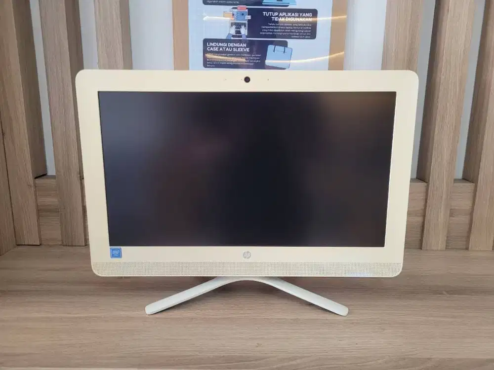 DIJUAL HP All in One PC Processor Intel Celeron J4005 RAM DDR4 8GB