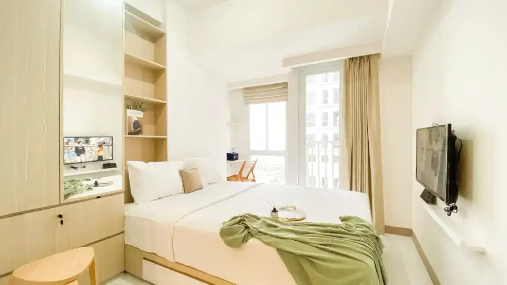 Sewa Apartemen Tokyo Riverside PIK 2 – Harian & Mingguan