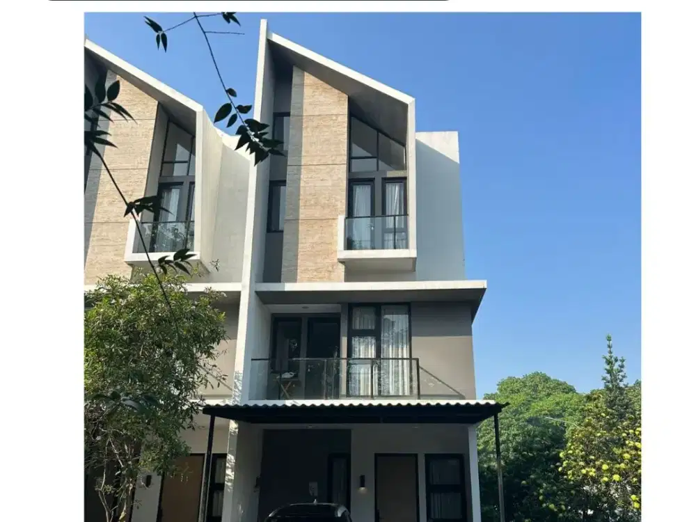 RUMAH HOOK CANTIK SEMI FURNISHED SIAP UNTUK DI HUNI ~ LOKASI STRATEGIS