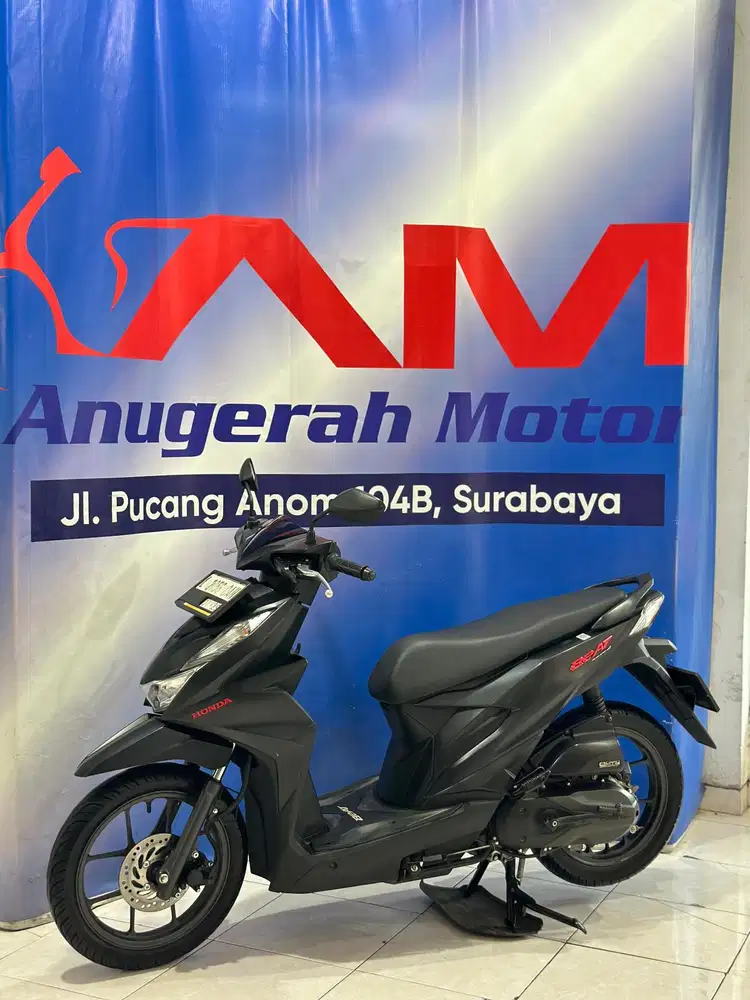 Honda Beat Deluxe iss Tahun 2023 terima cash kredit