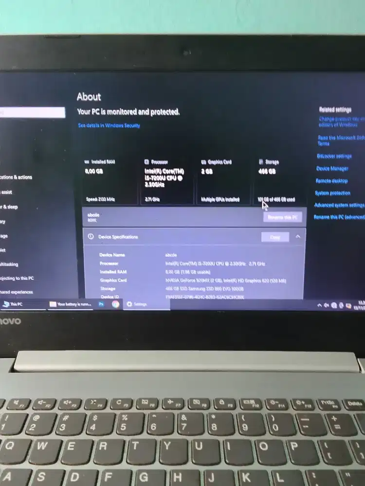 Laptop Lenovo IdeaPad 320