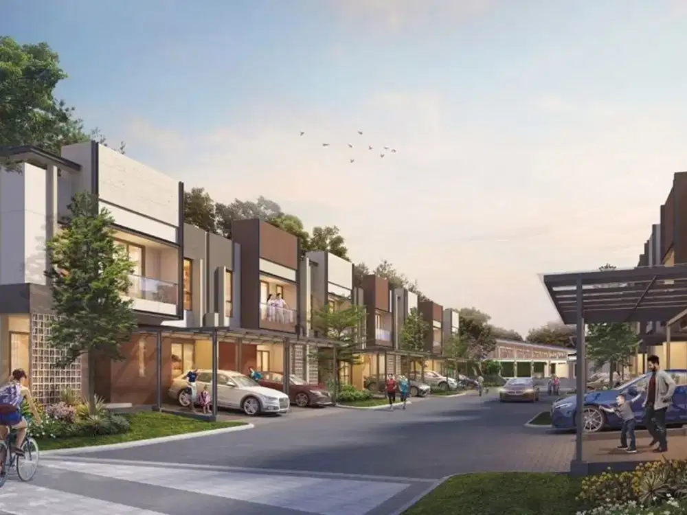 Dijual Rumah Modern Cluster Carson Aman, Asri & Lokasi Strategis di Gading Serpong