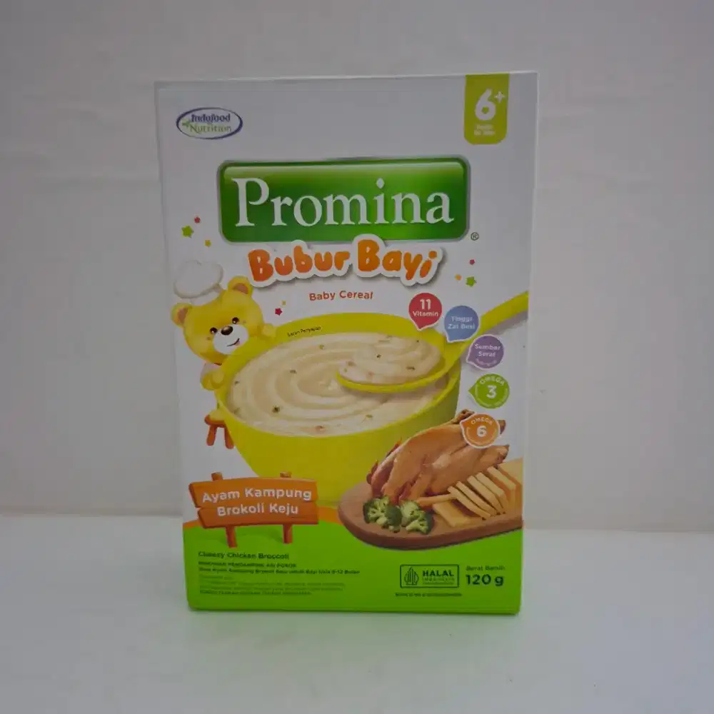 PROMINA Bubur Bayi Ayam Kampung Brokoli Keju 120 gram