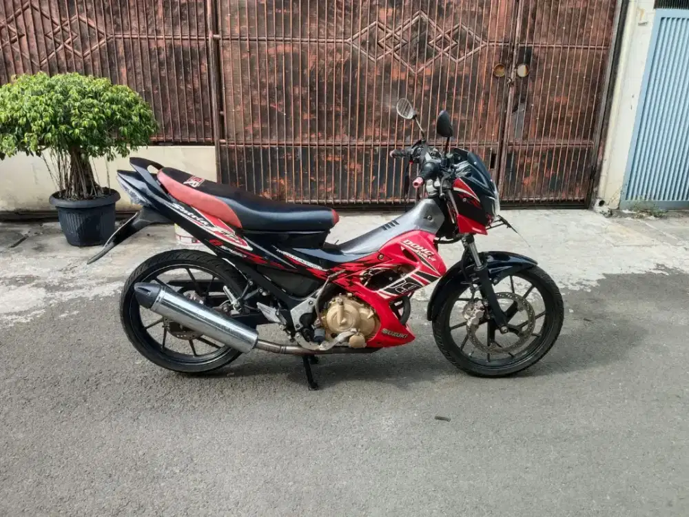 Suzuki Satria F 150cc th 2013 mesin halus siap pakai