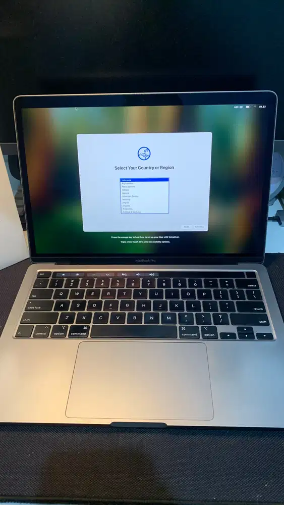 Macbook Pro Intel 2020 8GB/256GB Mulus Fullset