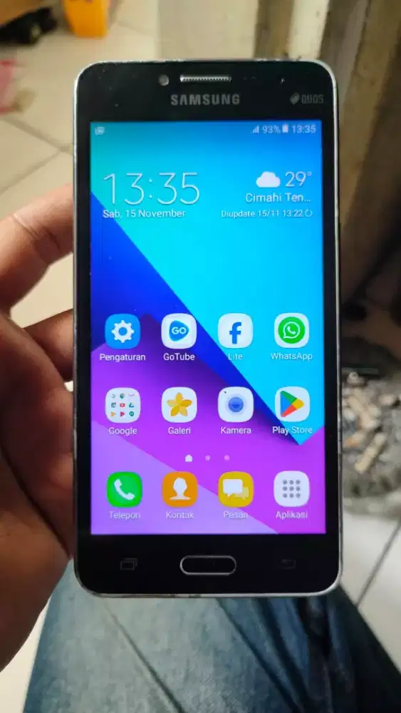 Samsung galaxy J2 prime 4G layar 5 inchi