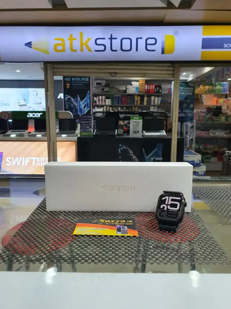 Apple Watch Series 10 46mm SL Jet Black Resmi iBox