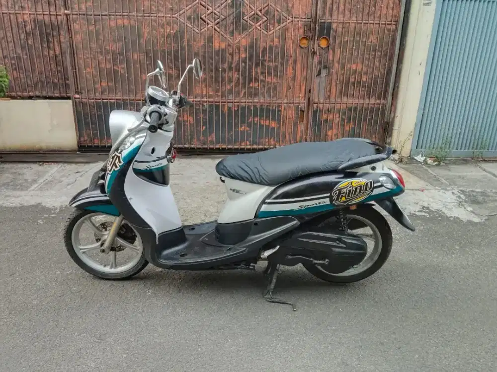 Yamaha Fino tahun 2012 pajak baru diperpanjang plat 2029 mesin halus