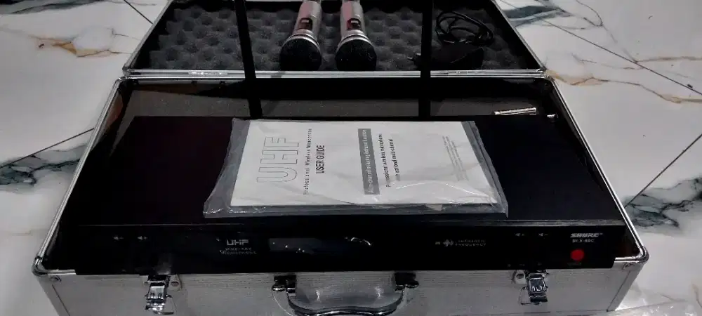 Mix werles Shure BLX 88c