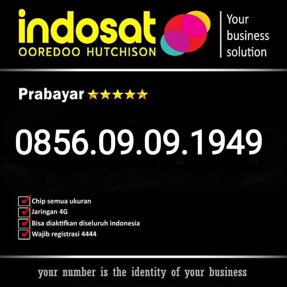 Nomor IM3 Cantik Super Ultah SBY