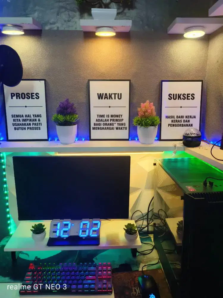 PC komputer gaming fullset