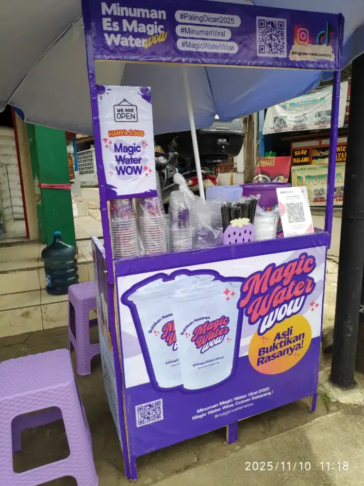 LOWONGAN PENJAGA STAND MAGIC WATER