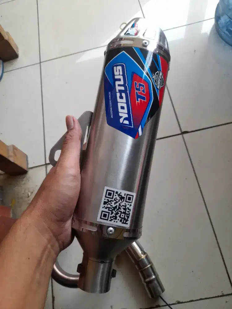 Knalpot yamaha wr155 supermoto