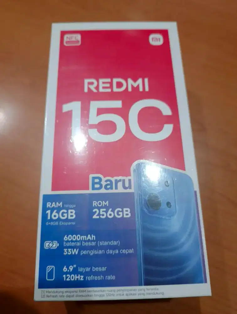 Di Jual Redmi 15c 8/256 Blue