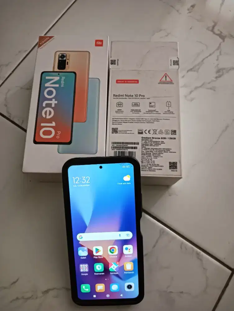 Dijual Redmi note 10 pro 8/128