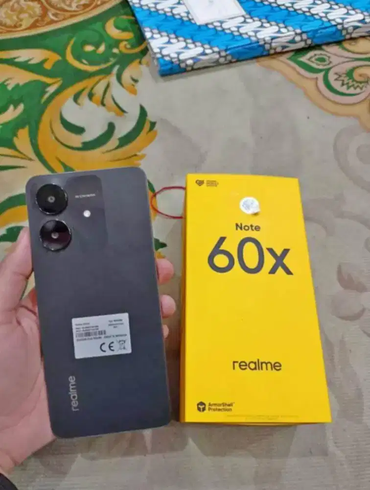 Realme not 60x ram 4+2/64 Pemakean 3 Minggu