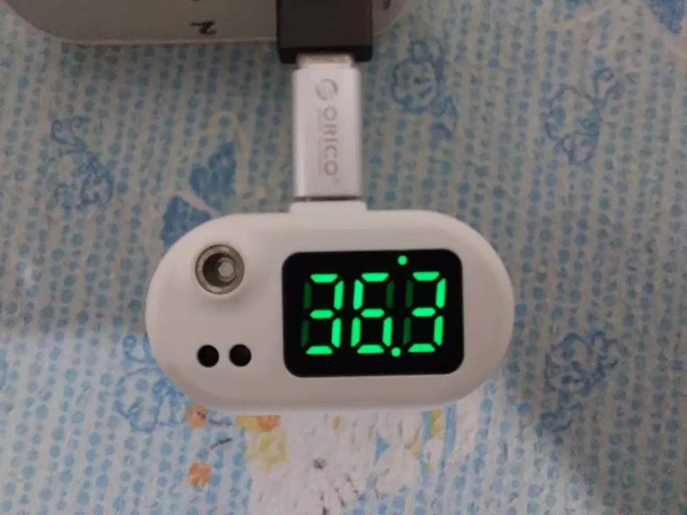 termometer hp mobile handphone infrared thermometer micro usb