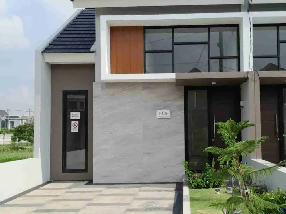 Rumah Dijual Free DP Lokasi Menganti Barat Surabaya, Angsuran mulai 3 jutaan