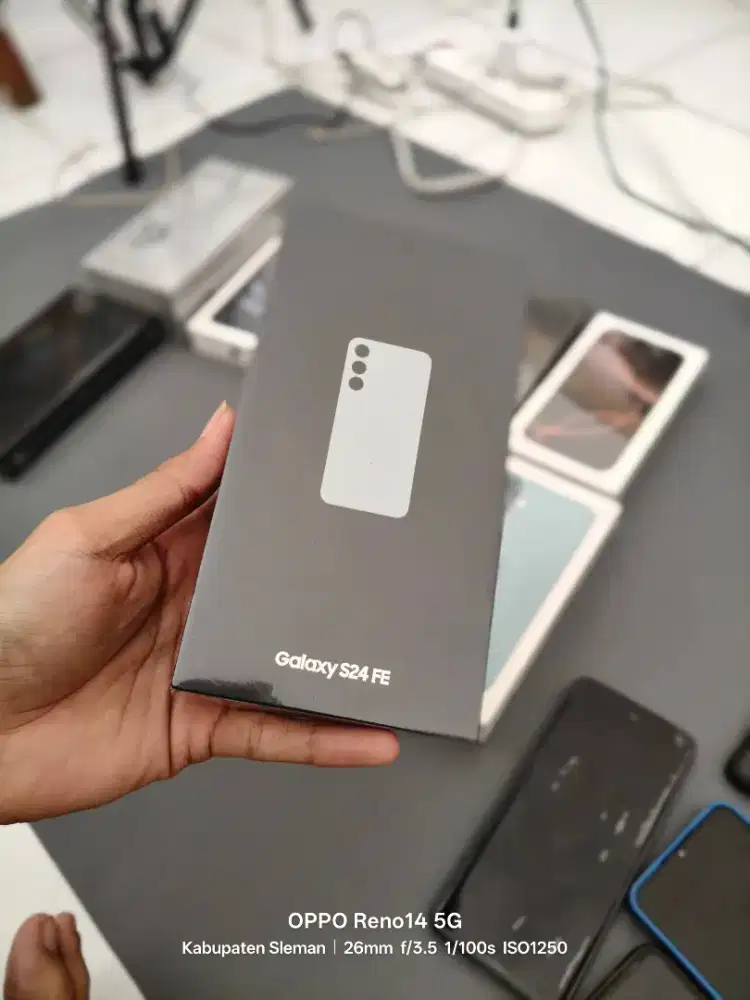 Samsung S24 fe 5g Ram 8/256Gb Baru segel resmi