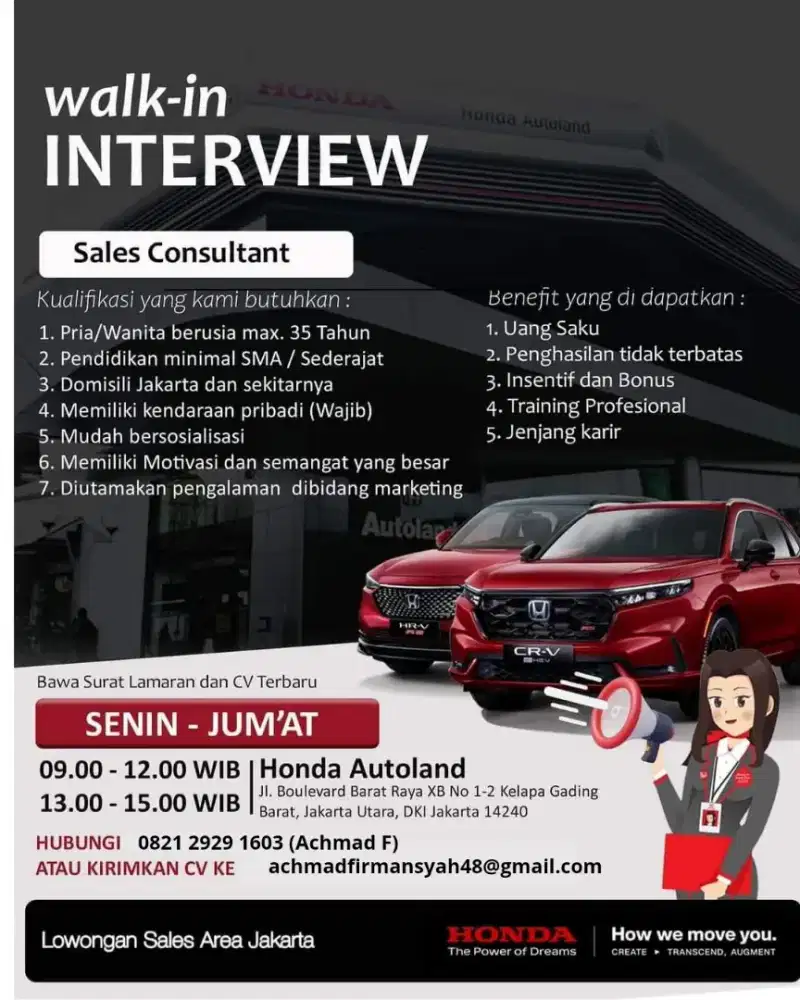 Lowongan kerja sales mobil