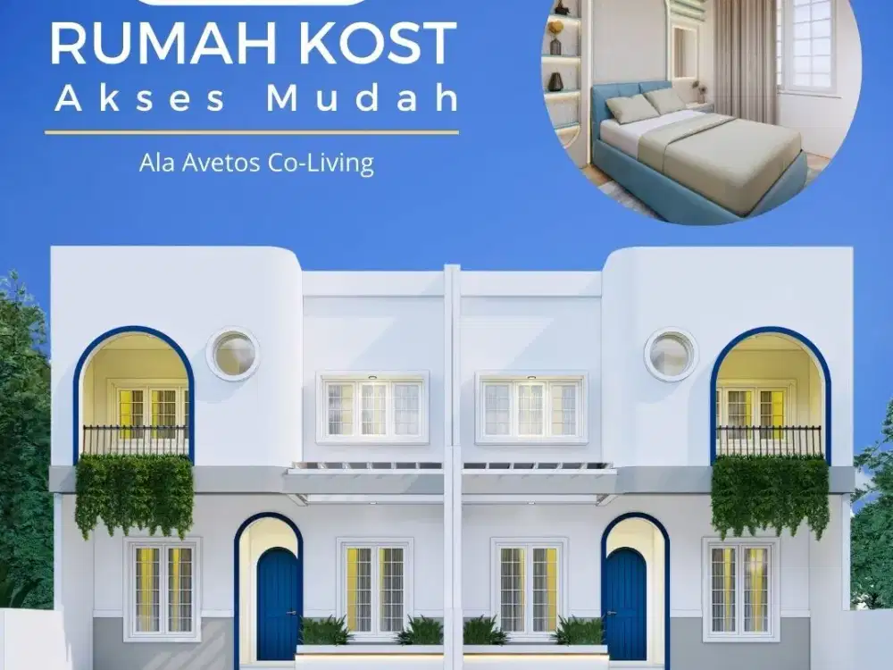 DIJUAL KOST MEWAH SLEMAN  BELAKANG KAMPUS UII COCOK UNTUK INVESTASI