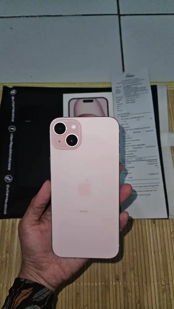 Jual Cepat Iphone 15 Plus Pink 128 Ibox