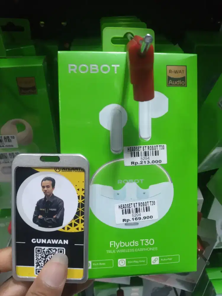 Headset BT ROBOT T30 ATLANTIS DAHSYAT