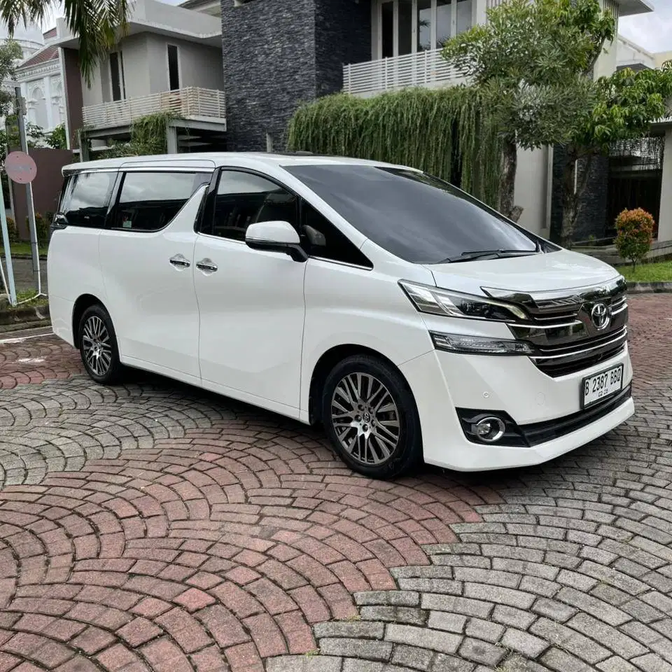 [Km49rb] Toyota Vellfire G ATPM 2017 ANTIK ISTIMEWA Bisa Kredit