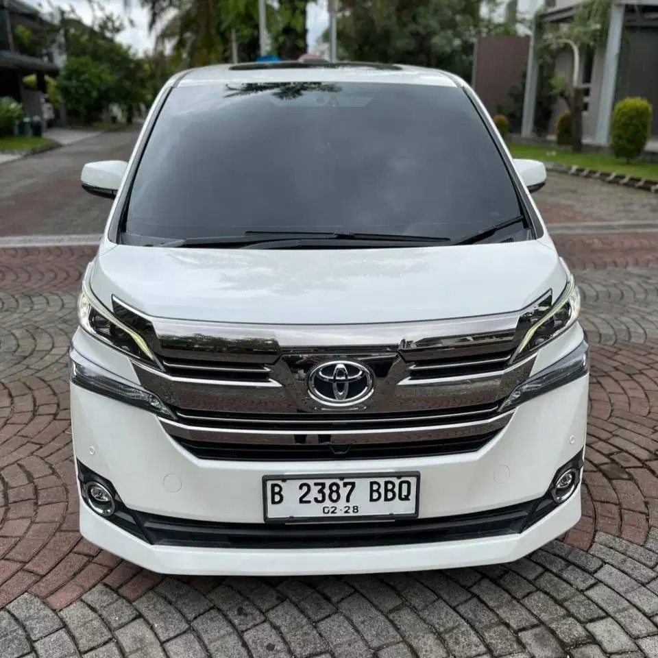 [Km49rb] Toyota Vellfire G ATPM 2017 ANTIK ISTIMEWA Bisa Kredit