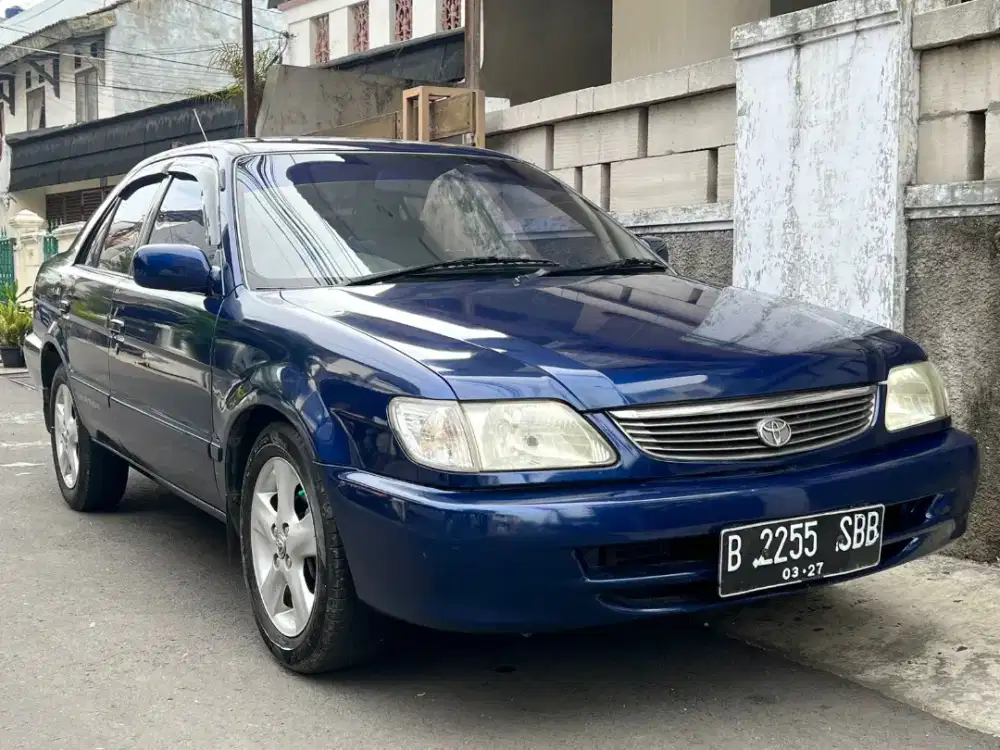 Toyota soluna GLI manual 2002 pribadi perorangan 2003