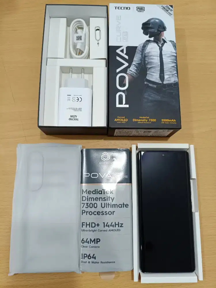 Tecno Pova Curve 5G 8/256 Like New Murah Istimewa
