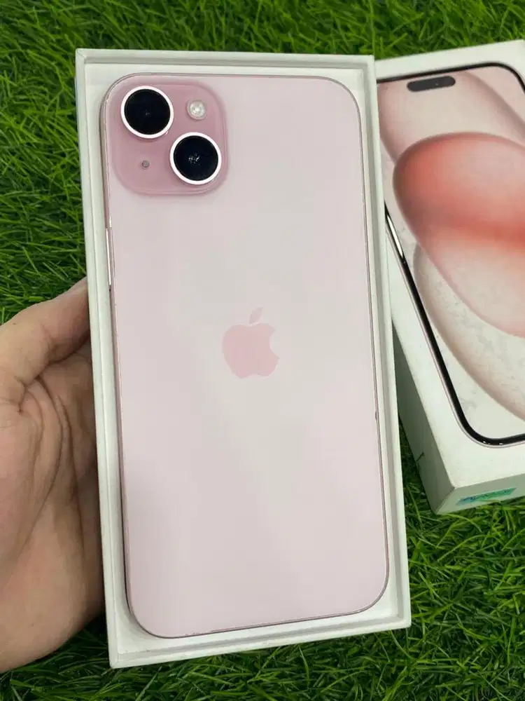 Iphone 15 plus ibox 128gb fullset mulus