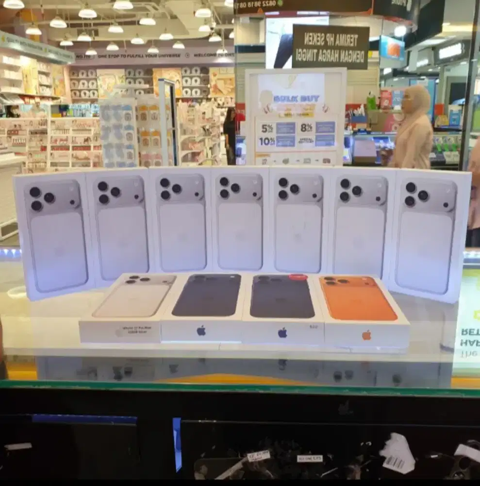 Iphone 17Pro 256gb silver ibox bisa cash/ cicilan