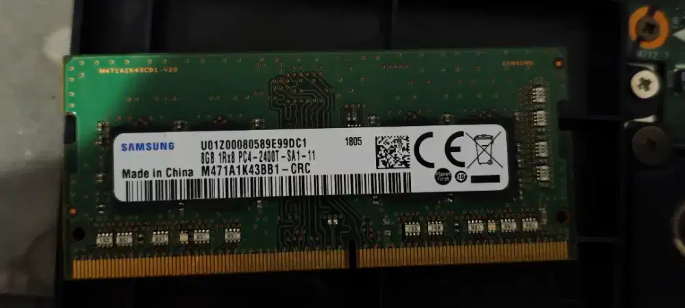 RAM LAPTOP 8GB DDR4 SAMSUNG 2400MHZ SODIMM