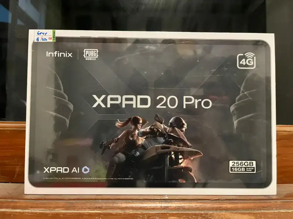 Infinix Xpad 20 Pro LTE 8GB+8GB/256GB Termurah New Segel